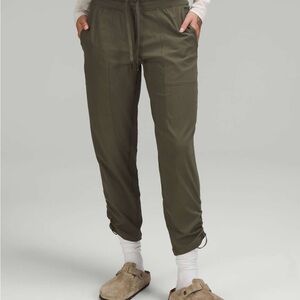 Lululemon Army GreenDance Studio Pant (cropped)